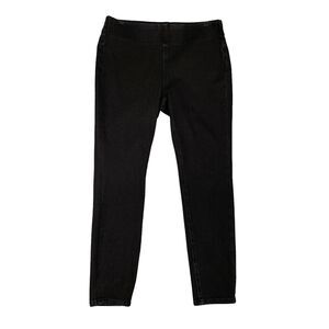 Soft Surroundings Jeans PS Petite Black Ultimate Pull On Skinny Stretch Jeggings